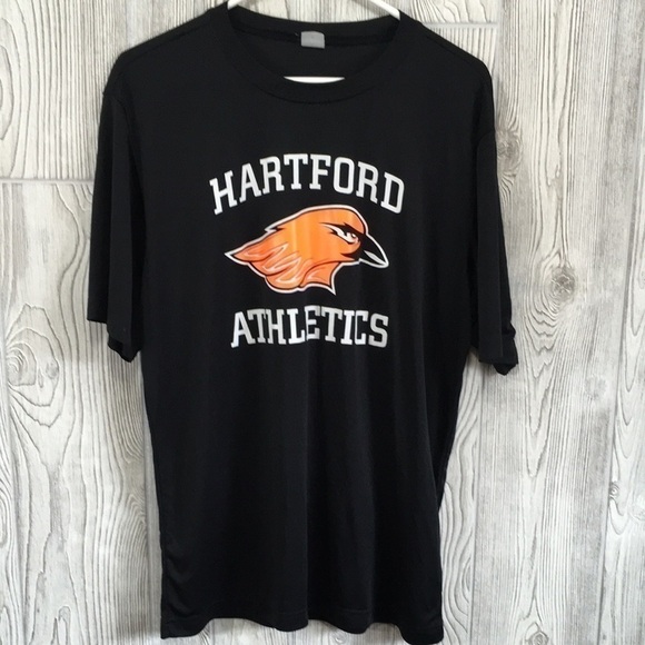 HARTFORD Athletics Polyester T-Shirt With insurance logos - Picture 1 of 5